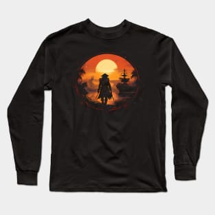 Pirate Sparrow Long Sleeve T-Shirt